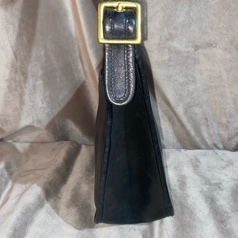 Coach Janice 9950 Black Leather Shoulder Bag - Picture 13 of 13